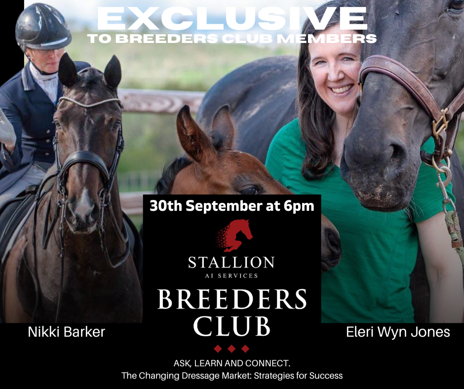 The Changing Dressage Market | Breeders Club Online Meeting